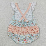 spring floral girls bubble