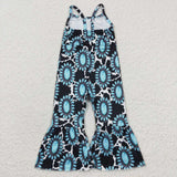 western turquoise jumpsuit