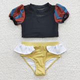 summer popular princess girls swim suit