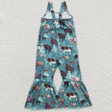 cattle green jumpsuit