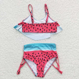 watermelon  swim suit