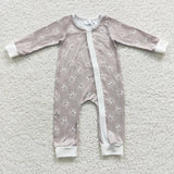 smile long sleeve zip sleeper