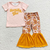 birthday girls floral clothing