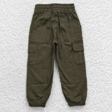 Dark green cargo pants