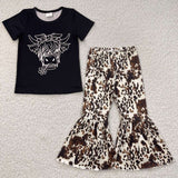 '--GSPO0686-- cow black girls clothing