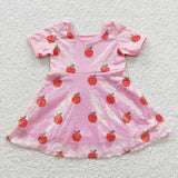 Sequin pink strawberry dress