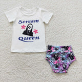 Halloween scream queen bummies outfits