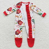 farm red girls zip sleeper