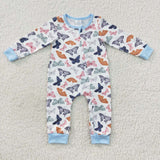 long sleeve Butterfly zip sleeper