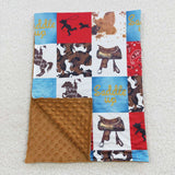 cowboy brown blanket