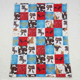 cowboy brown blanket