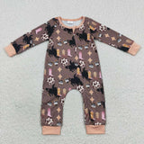 long sleeve western shoots zip sleeper