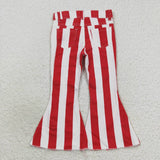 new style red stripe jeans
