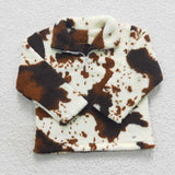 BT0355 --western winter cow print wool Sherpa
