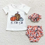 Halloween pumpkin bummies outfits