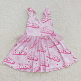 new style cartoon girls dress