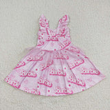 new style cartoon girls dress