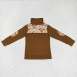 5.5 BT0298--western cow and cactus pullover