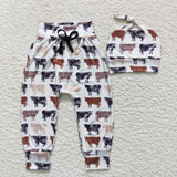 P0272--western cow boys pants + hat