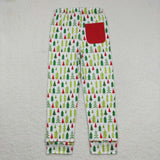 Adult Christmas tree pants