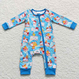 LR0617--Long sleeve Snow and Fire zip sleeper