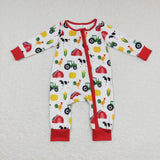 LR0672---long sleeve farm boy zip sleeper