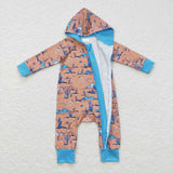 LR0702--new style western hoodie zip sleeper