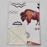 BL0068--western cow blanket
