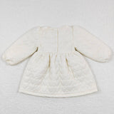 GLD0623--Light cotton white dress
