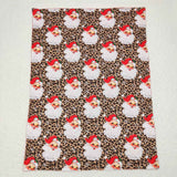 BL0087--Christmas Santa red blanket