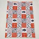 BL0072-- western cow blanket