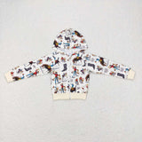 BT0267-- new style cowboy zip jacket