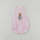 SR0462---Easter pink rabbit bubble