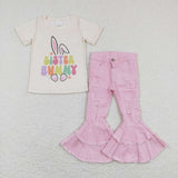 GSPO1134--sister bunny top + jeans outfits