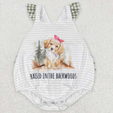 SR0658--short raised in the backwoods girls bubble