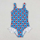 S0217- ice cream 4th of July SWIM SUIT