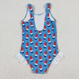 S0217- ice cream 4th of July SWIM SUIT