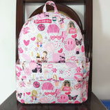 Guitar smile singer girls backpack