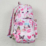 Guitar smile singer girls backpack