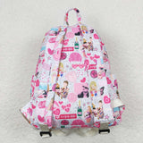 Guitar smile singer girls backpack