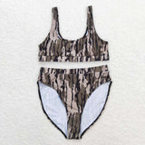 Bottomland print mommy and me women summer swimsuit