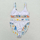 Sun duck starfish two pieces adult women summer swimsuit