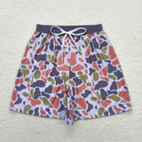 S0402--CAMO man adult swim trunks