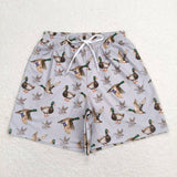 5.15 USA Grey duck adult men summer swim shorts