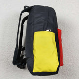 Red black mouse kids boys backpack