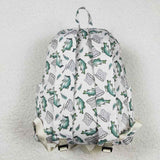High quality fishing print backpack