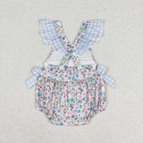 Flutter sleeves floral Daddy's girl baby romper