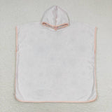 S0327--floral baby bathrobe 24.4*24.4 inches