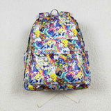 High quality cartoon print backpack