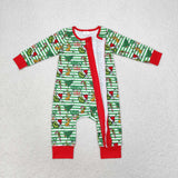 LR1054  Christmas cartoon Long sleeves sleeper